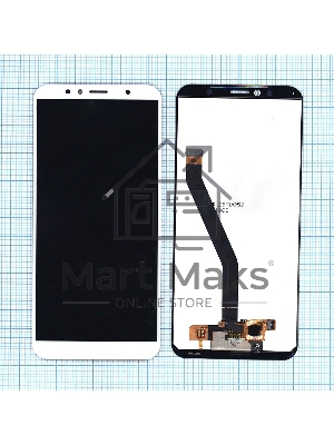 Дисплей для Huawei Honor 7A Pro Honor 7C Y6 2018 Y6 Prime 2018 белый