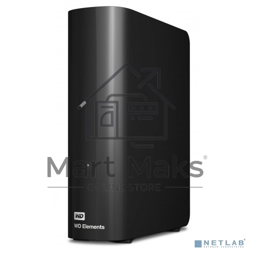 Внешний жёсткий диск WD Elements Desktop WDBWLG0060HBK-EESN 6ТБ 3,5