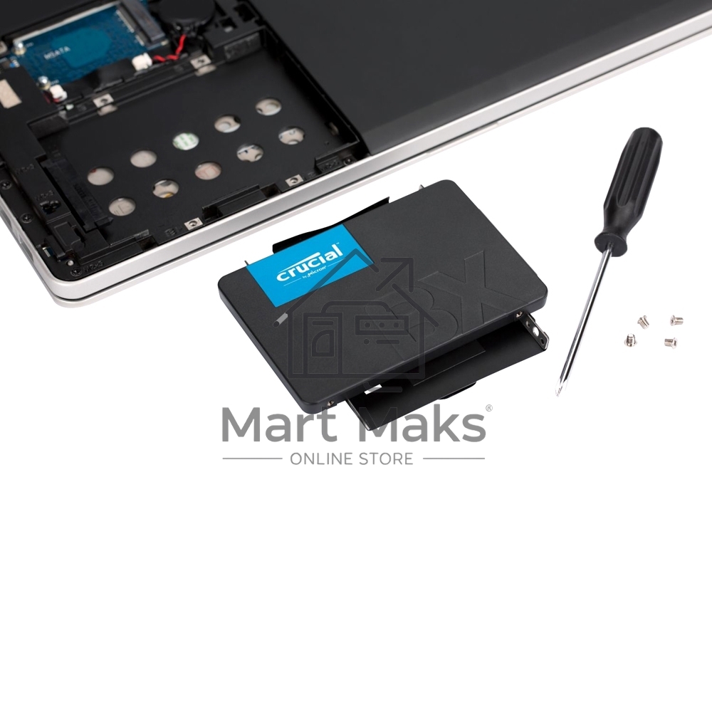 Накопитель SSD Crucial BX500, 500Gb, 2.5