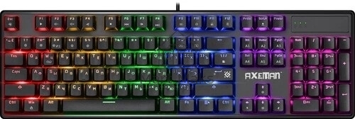 Клавиатура Defender MECHANICAL AXEMAN GK-302 RU