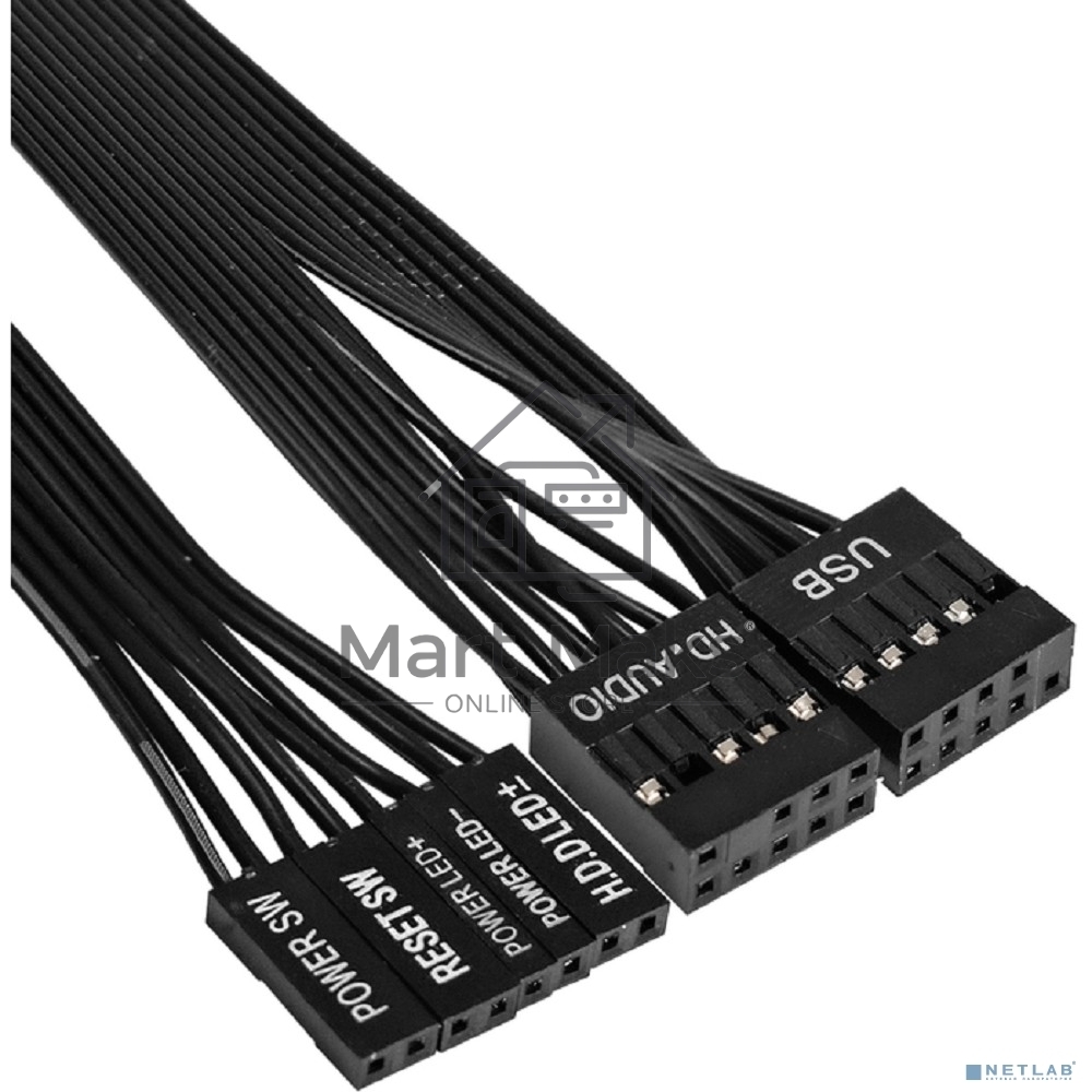Компьютерный корпус Minitower ExeGate BAA-308 (mATX, без БП, 2*USB, HD Audio, черный)