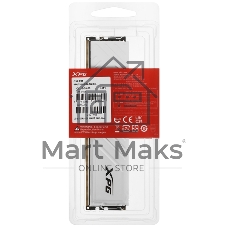 Оперативная память XPG Gaммix D35, DDR4, 8GB (1x8GB), 3200MHz, CL16, UDIMM, с радиатором, белый