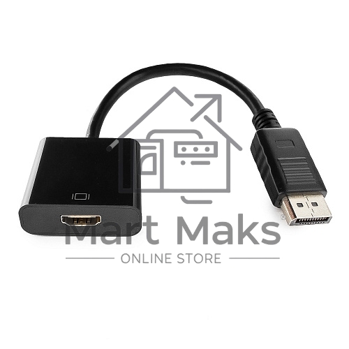 Переходник DisplayPort - HDMI Cablexpert A-DPM-HDMIF-002, 20M/19F, пакет