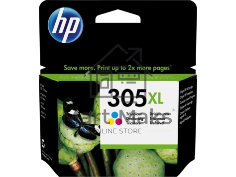 Картридж струйный HP 305XL 3YM63AE многоцветный (200стр.) для HP DJ 2320/2710/2720