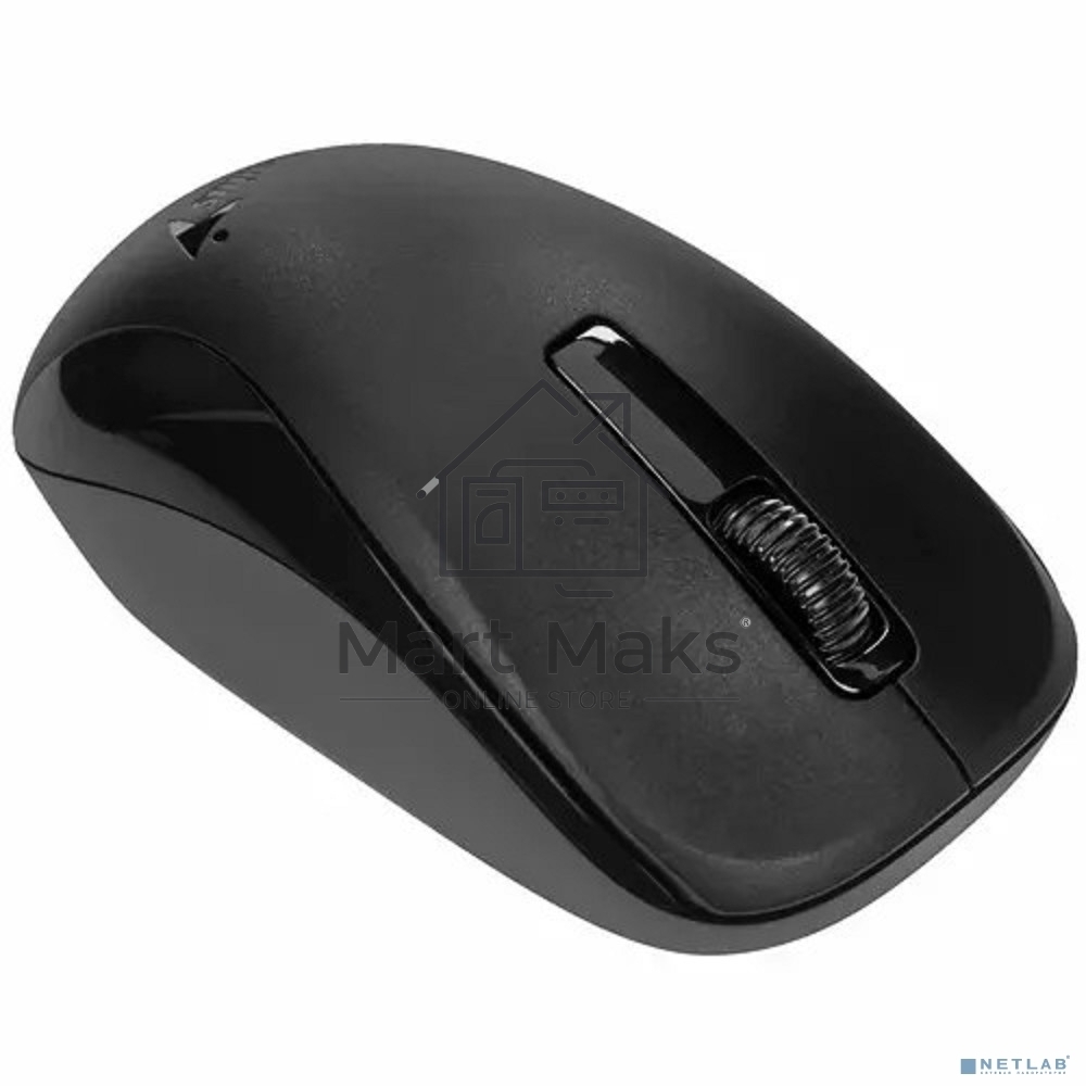 Мышь беспроводная Genius NX-7005 черный, 1200 dpi, радиоканал, USB, кнопки - 3