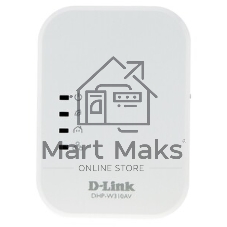 Беспроводной PowerLine-адаптер D-Link DHP-W310AV N300 с поддержкой HomePlug AV