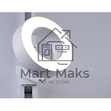 Трековый однофазный светодиодный светильник Ambrella light GL6866 WH белый LED 15W 4200K D115*80