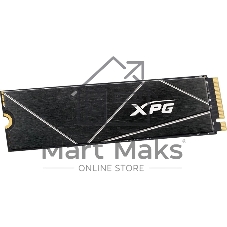 Накопитель SSD ADATA XPG GAMMIX S70 BLADE, 512Gb, PCIe 4.0 x4, M.2 2280, NVMe, R/W 7200/2600, с радиатором