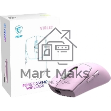 Мышь MSI FORGE GM340 W VIOLET