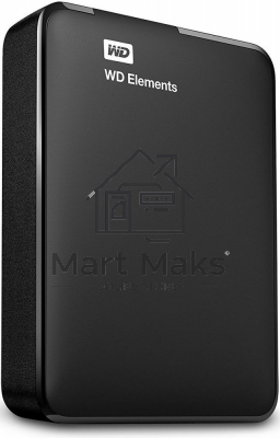 Внешний жесткий диск Western Digital Elements Portable WDBU6Y0040BBK-WESN 4ТБ 2,5