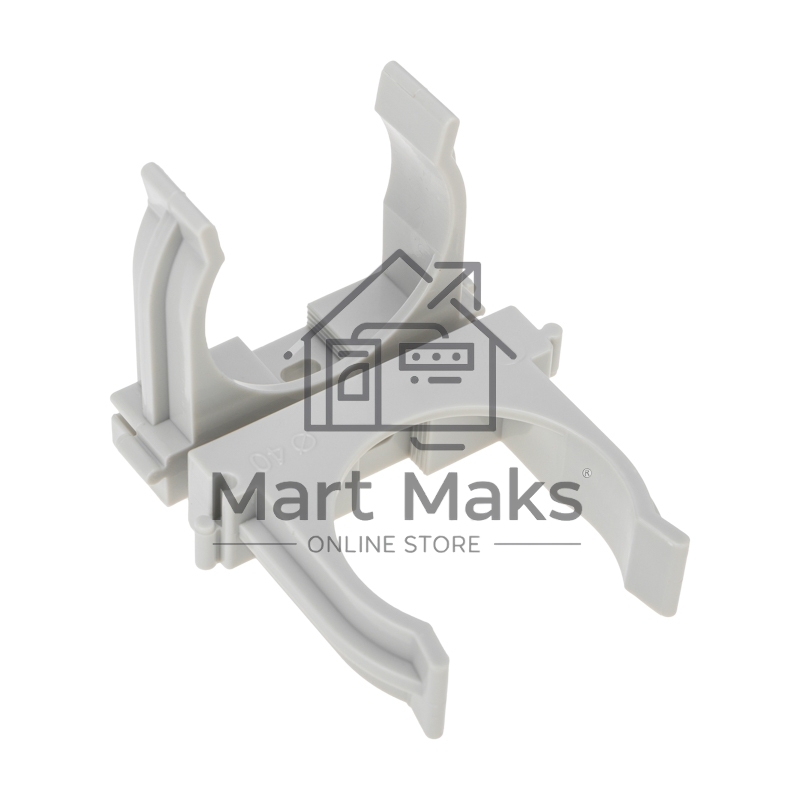 Крепеж-клипса для монтажного пистолета Ø 40 мм, серая (25 шт/уп) Rexant