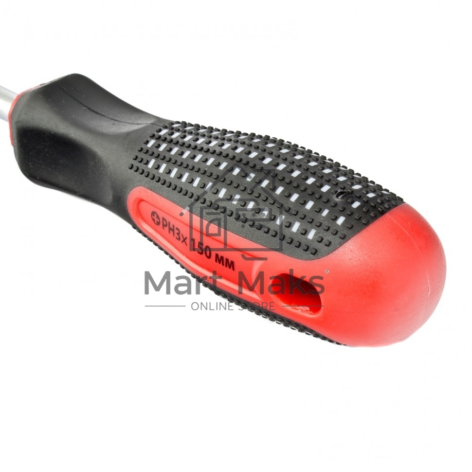 Отвертка MATRIX Fusion, Ph3x150 мм, CrV, 3-х компонентная рукоятка 