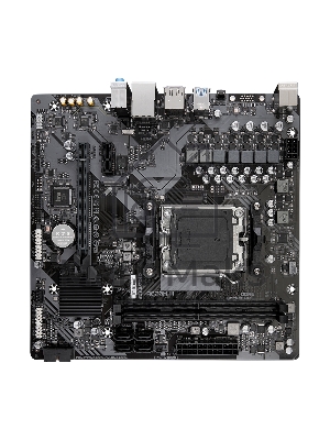 Материнская плата Gigabyte A620M H (V1.2/V2.0), SocketAM5 AMD A620 2xDDR5 mATX AC`97 8ch(7.1) GbLAN RAID+VGA+HDMI