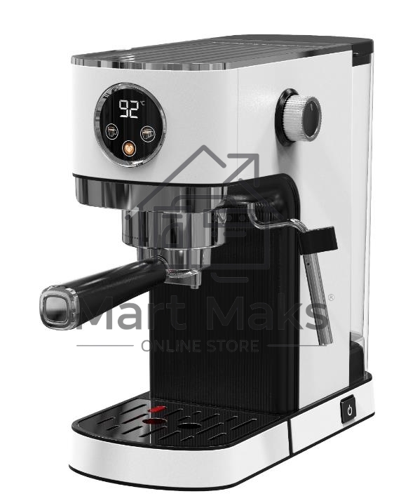 Кофеварка рожковая Korting KCM 1003 EW белый, исп. кофе - молотый, 1.2 л, 1350 Вт, 20 бар.
