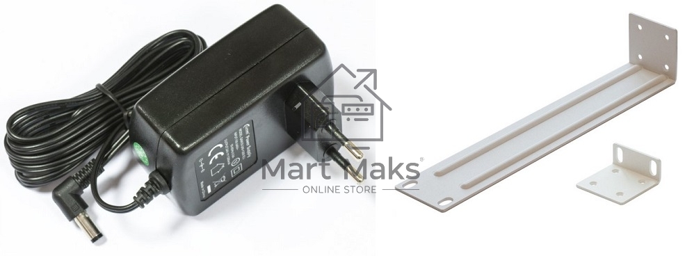 Коммутатор MikroTik CRS309-1G-8S+IN 8 SFP+, dual-core 800MHz CPU, 512MB RAM, POE, RS232 serial port