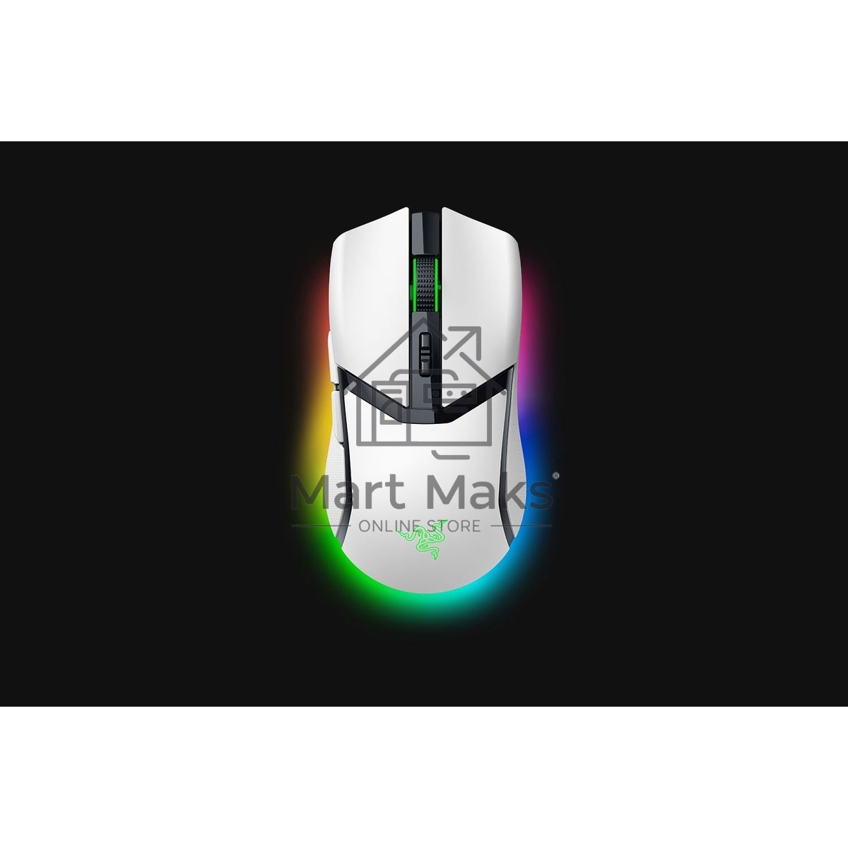 Мышь беспроводная/проводная Razer Cobra Pro белый, 30000 dpi, радиоканал, Bluetooth, USB, кнопки - 8