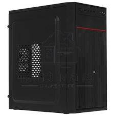 Компьютерный корпус Minitower ExeGate BAA-303M-AAA400 (mATX, БП AAA400 с вент. 8см, 2*USB, HD Audio, черный)