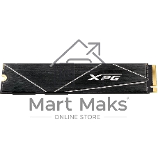 Накопитель SSD ADATA XPG GAMMIX S70 BLADE, 512Gb, PCIe 4.0 x4, M.2 2280, NVMe, R/W 7200/2600, с радиатором