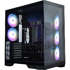 Корпус ZALMAN D50, ATX, BLACK, WINDOW, 2x3.5