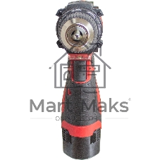 Дрель-шуруповерт Edon AD-12А, 12 В, 2 Ач, 23 Нм, щеточный