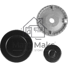 Газовая варочная панель Maunfeld EGHS.64.3STS-ES/G