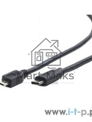 Кабель Cablexpert CCP-USB2-mBMCM-10 USB2.0 microBM/USB3.1TypeC, 3м, 