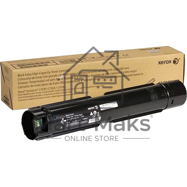 Картридж лазерный XEROX VersaLink C7020/7025/7030 черный (23,6K)