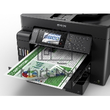 МФУ струйное Epson L15150, (A3, ADF, duplex, 35 стр./мин., Ethernet, Wi-Fi черный)
