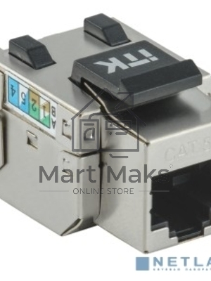Модуль ITK Keystone Jack кат. 6 FTP 110 IDC 90 град. розет. ITK Модуль Keystone Jack кат. 6 FTP 110 IDC 90 град. розет.