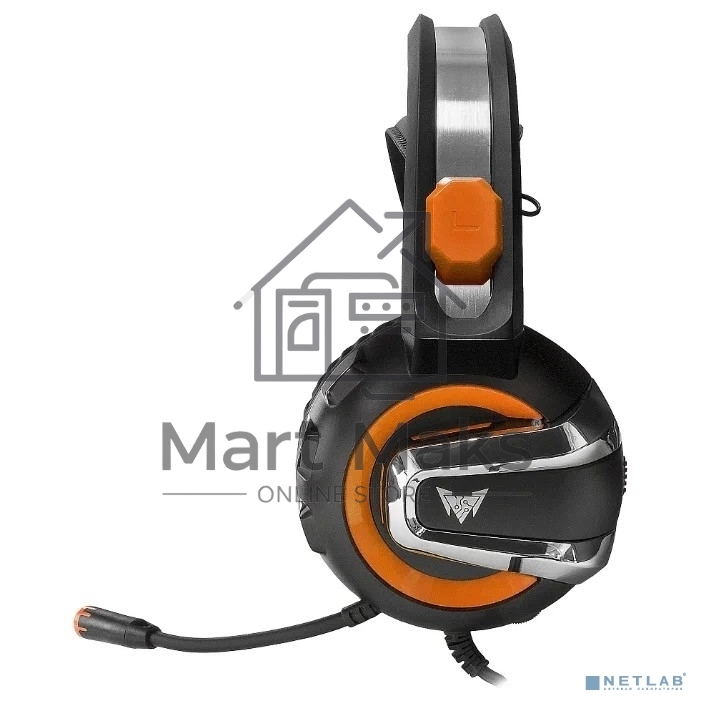 Гарнитура игровая CROWN CMGH-3003 Black&orange
