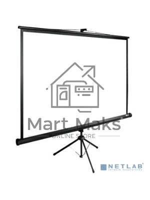 Экран Cactus 165x220см TriExpert CS-PSTE-220х165-BK 4:3 напольный рулонный