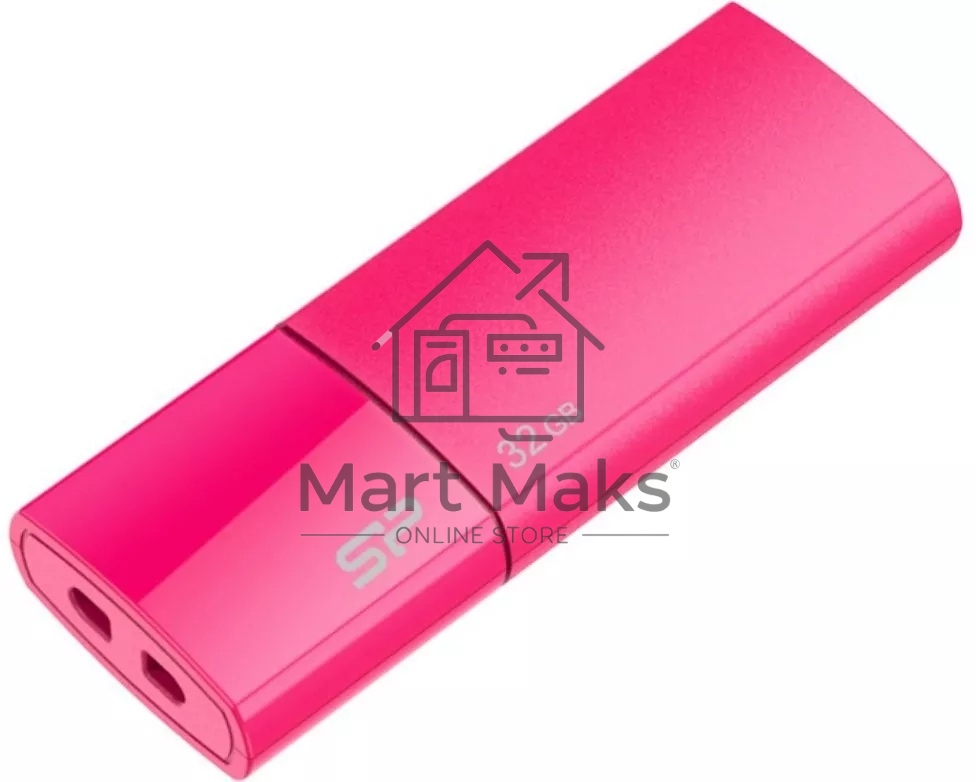 Флешка USB R/W 32GB Silicon Power Ultima U05, USB 2.0, Розовый