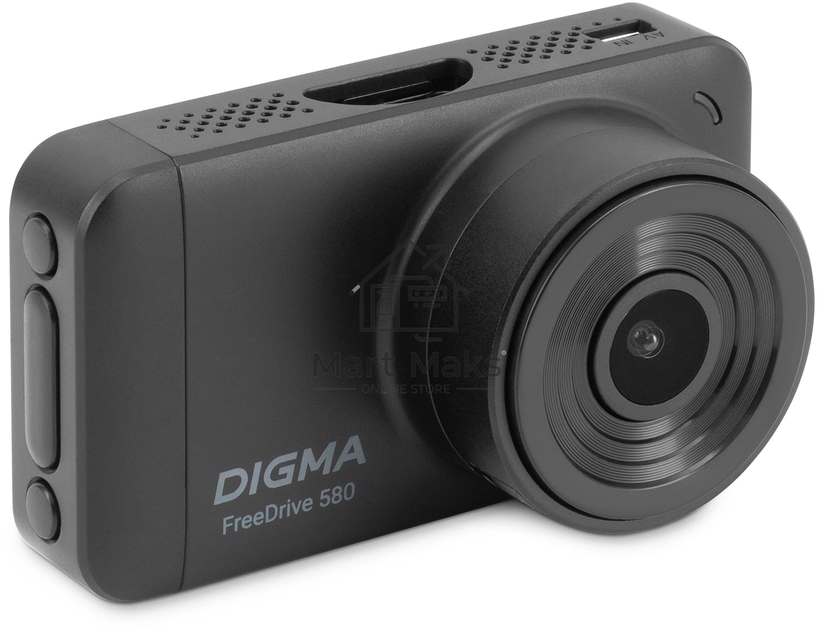 Видеорегистратор Digma FreeDrive 580 черный 4Mpix 1296x2304 1296p 140гр. GP2178