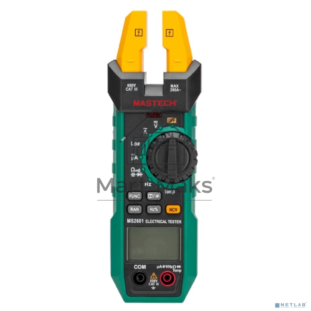 Токовые клещи MS2601 MASTECH