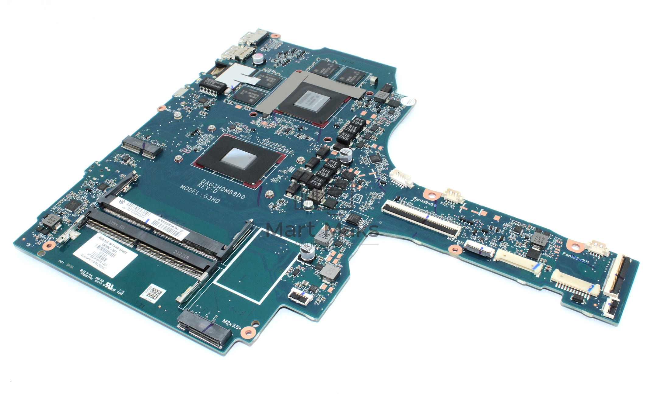 Материнская плата HP 15-EC R5-4600H GTX 1650