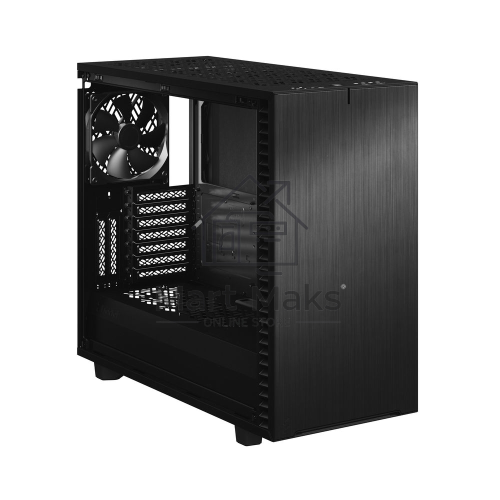 Корпус Fractal Design DEFINE 7 BLACK - DARK TG / mid tower / E-ATX / dark tint tempered glass / 3x140mm fans inc. / FD-C-DEF7A-03
