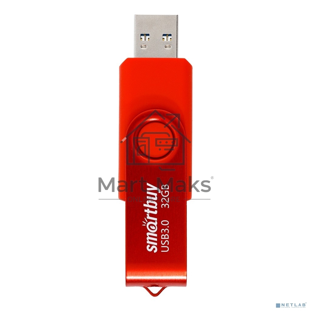 Флешка USB R/W SmartBuy R/W UFD 3.0/3.1 32Gb красный