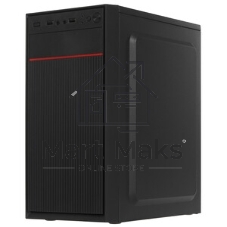 Компьютерный корпус Minitower ExeGate BAA-303M-AAA400 (mATX, БП AAA400 с вент. 8см, 2*USB, HD Audio, черный)