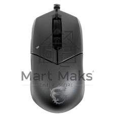 Мышь проводная MSI Clutch GM11 черный, 5000 dpi, USB, кнопки - 6