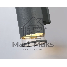 Светильник Ambrella light ST3818 GR/CL серый/прозрачный IP54 GU10 max 35W 187*90*160