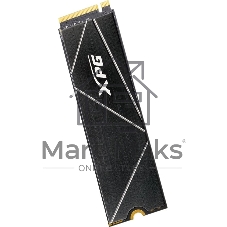 Накопитель SSD ADATA XPG GAMMIX S70 BLADE, 512Gb, PCIe 4.0 x4, M.2 2280, NVMe, R/W 7200/2600, с радиатором