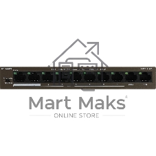 Коммутатор IP-COM F1110P-8-63W, 8×100 Мбит/с PoE + 2×100 Мбит/с, неуправляемый
