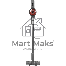 Пылесос вертикальный Xiaomi Vacuum Cleaner G30 Max EU серый, питание от аккумулятора, 280 Вт, уборка сухая, пылесборник 0.8 л