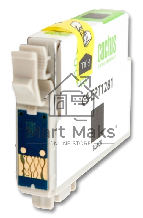Картридж струйный Cactus CS-EPT1285 черный/голубой/пурпурный/желтый (31 мл) для Epson Stylus SX125/SX425W/SX420W/S22/Office BX305F/BX305FW
