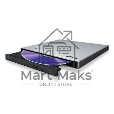 Оптический привод DVD-RW LG GP57ES40 серебристый USB внешний