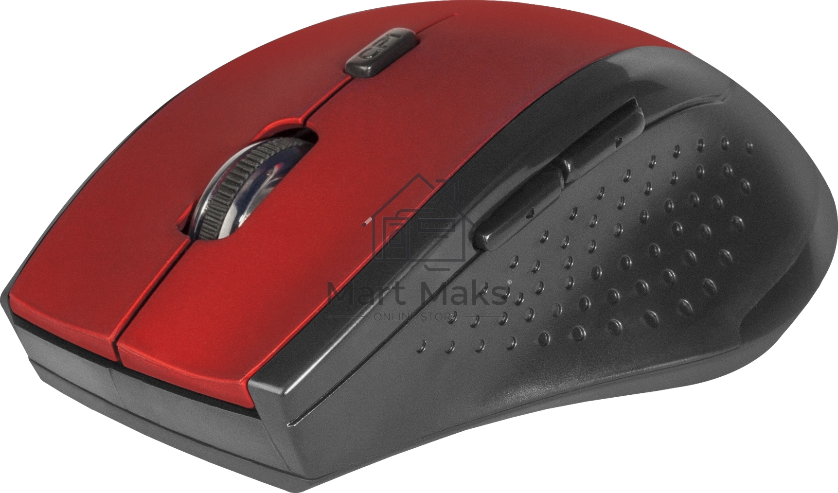 Мышь беспроводная Defender Accura MM-365 красный, 1600 dpi, радиоканал, USB, кнопки - 6