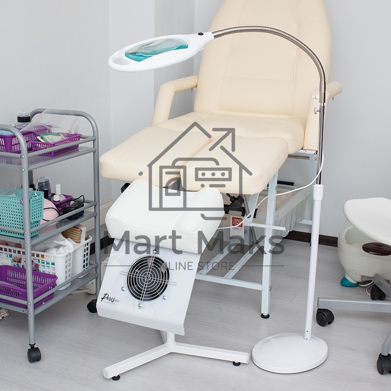 Лупа напольная Rexant, 3D, с подсветкой 42 LED, белая 31-0512
