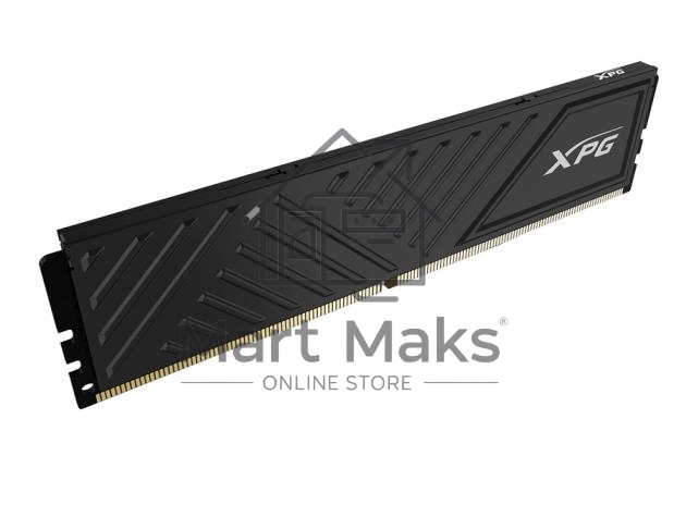 Оперативная память XPG Gammix D35, DDR4, 8GB (1x8GB), 3200MHz, CL16, UDIMM, с радиатором, черный
