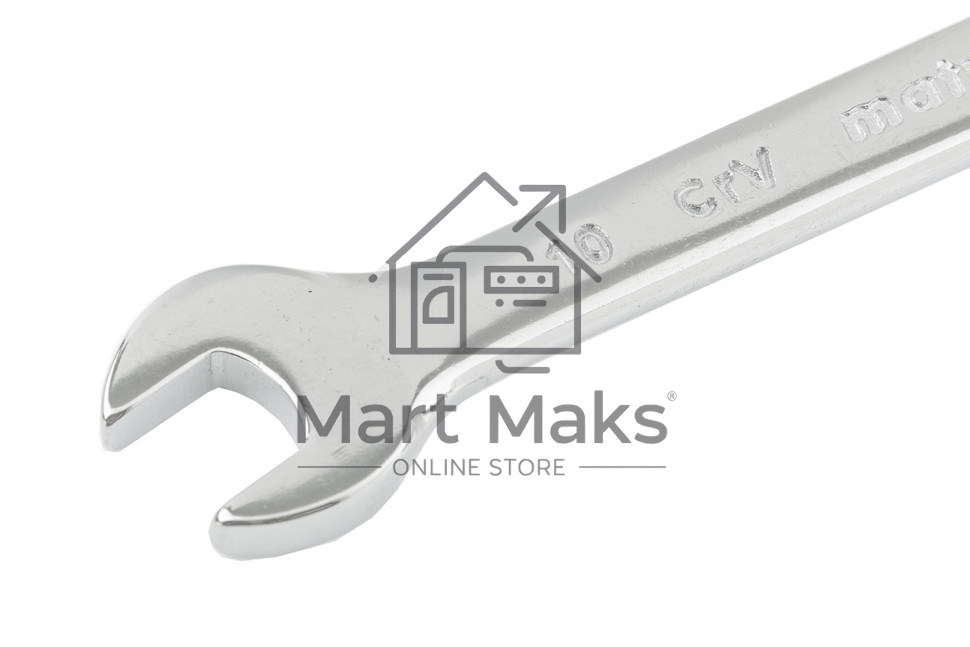 Ключ комбинированный MATRIX 15154 (10 мм)CrV полированный хром