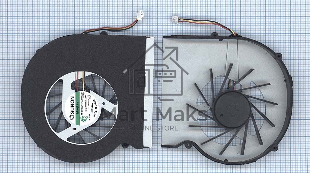 Вентилятор (кулер) для ноутбука Fujitsu Lifebook SH530